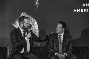 Larry Elder and Justin Malone