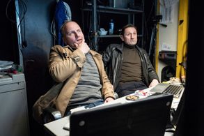 Christian Hockenbrink and Andreas Patton in Leipzig Homicide (2001)