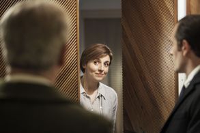 Valerio Mastandrea, Toni Servillo, and Michela Cescon in Long Live Freedom (2013)