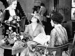 Rhy Alexander, Gloria Swanson, and Dorothy Wallace in The Secret Code (1918)
