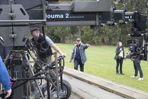 On Set: A Boy a Man and a Kite UK 2018