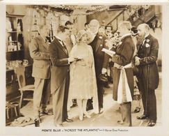Monte Blue, Burr McIntosh, Edna Murphy, and Robert Ober in Across the Atlantic (1928)