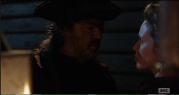 Angus Macfadyen and Amy Gumenick in TURN: Washington's Spies (2014)