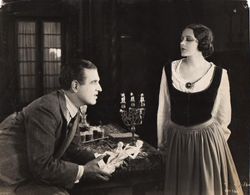 Robert Ellis and Barbara La Marr in The Girl from Montmartre (1926)