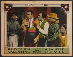 Tony D'Algy, Jean Del Val, George Siegmann, and Rudolph Valentino in A Sainted Devil (1924)