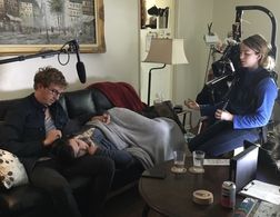 Anthony J. James, Kat Lindsay, and Alice Boucherie in Beyond Adversity (2021)