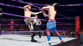 Brian Kendrick and T.J. Perkins in WWE Hell in a Cell (2016)