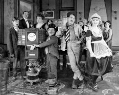 Estelle Harrison, Gaylord Lloyd, and George Rowe in The Lucky Number (1921)