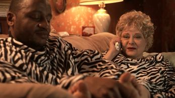 Don Comas and Alix Elias as Carl and Beth in 