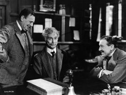 Edmund Breon and Robert Donat in Goodbye, Mr. Chips (1939)