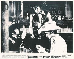 Sunset Carson, Leonard Mann, and Glenn Huffman in The Marshal of Windy Hollow (1972)