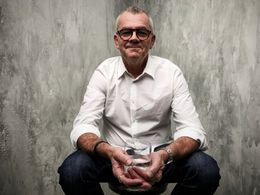 Jordan Roberts at an event for Burn Your Maps (2016)