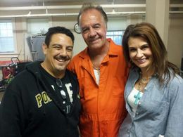 Actor's Rich Grosso and Tony Sirico in ' The Heart of a Poet