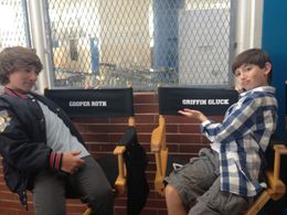 Griffin Gluck and Cooper Roth in Back in the Game (2013)