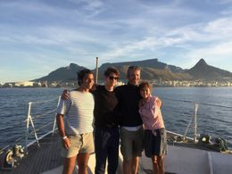 Audrey Tautou, Jérôme Salle, Pierre Niney, and Vincent Heneine in The Odyssey (2016)