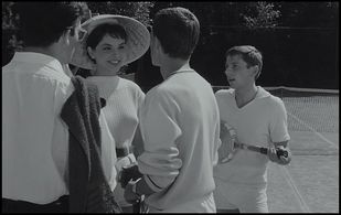 Roman Polanski, Zbigniew Cybulski, and Teresa Tuszynska in Goodbye, See You Tomorrow (1960)