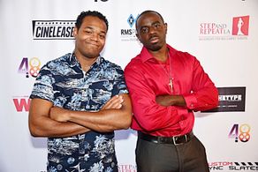 At the 48 Hour Film Festival for the short “See Me”