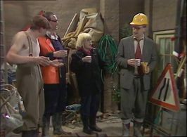 Robin Driscoll, Tony Haase, and Pete McCarthy in No 73 (1982)