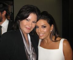 Michelle Rios and Eva Longoria at 