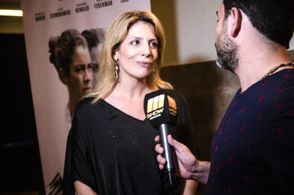 Erica Rivas and Valeria Lois at an event for The Sleepwalkers (2019)