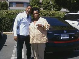 On the set of HAWTHORNE w/ Will Smith & Jada Pinkett Smith