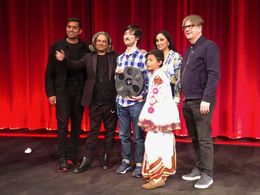 Last Film Show Team at The Academy