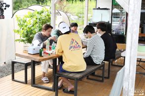 BTS, Jin, and j-hope in In the SOOP BTS Ver. (2020)