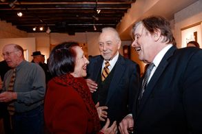 Patrick Weathers and Françoise Gilot