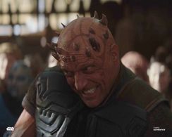 Zabrak Fighter played by Dave Reaves. The Mandalorian, Chapter 7.