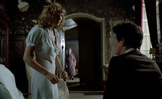 Pierre Blaise, Aurore Clément, and Therese Giehse in Lacombe, Lucien (1974)