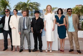 Nicole Kidman, Tim Roth, Jeanne Balibar, Uday Chopra, Olivier Dahan, Paz Vega, and Pierre-Ange Le Pogam at an event for 