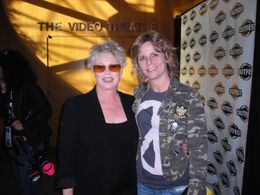 Deborah Stewart and Sharon Gless at Outfest 2009 for the screening of 