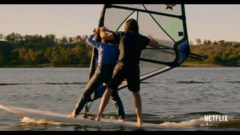 Tandem Windsurfing Stunt on 