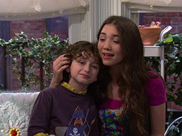 Rowan Blanchard and August Maturo in Girl Meets World: Girl Meets the New World (2015)