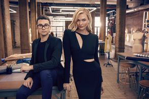 Christian Siriano and Karlie Kloss in Project Runway (2004)