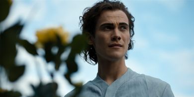 Still of Cassian Bilton from ‘Foundation’ (2021)