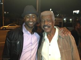 With Actor, Hal Williams