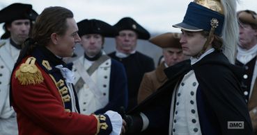 JJ Feild and Seth Numrich in TURN: Washington's Spies (2014)