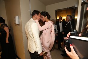 Matthew McConaughey and Camila Alves McConaughey at an event for The Oscars (2014)