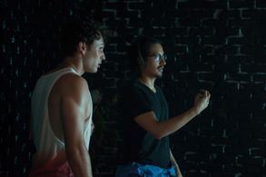 Christopher Louie and Colin Woodell in XOXO (2016)