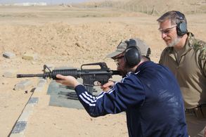 Training leading actor prior to filming