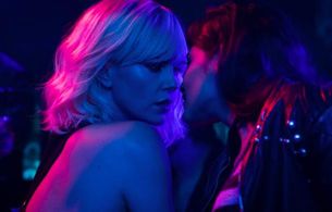 Charlize Theron and Sofia Boutella in Atomic Blonde (2017)