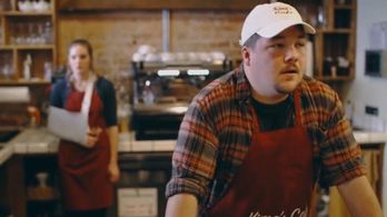 Production Still from Kima's Cafe (2017)