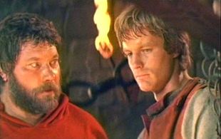 Peteris Gaudins and Khariy Shveyts in The Ballad of the Valiant Knight Ivanhoe (1983)