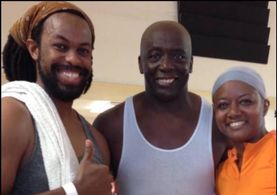 Billy Blanks, Elizabeth June, and Jason S. Williams
