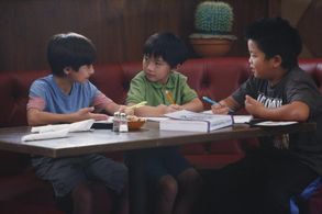 Forrest Wheeler, Ian Chen, and Hudson Yang in Fresh Off the Boat (2015)
