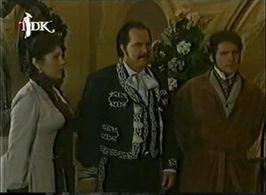 Leonardo Daniel, Rogelio Guerra, and Nubia Martí in Azul tequila (1998)