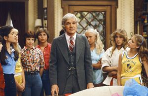 Julie Piekarski, Jack Riley, and Felice Schachter in Diff'rent Strokes (1978)