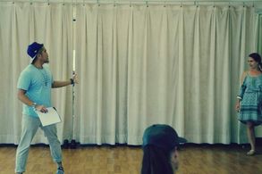 White Paper Bag : Table Read Rehearsal (NYC) Written & Directed by Ben Venturina