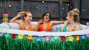 Sinead Matthews, Leah Brotherhead, and Taj Atwal in Hullraisers (2022)